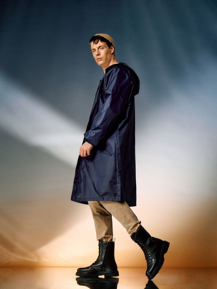 Дождевик унисекс Rainman, темно-синий-2