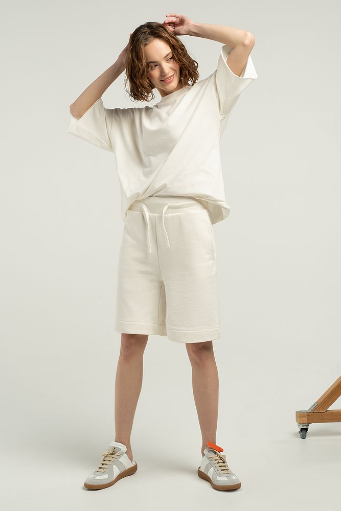 Шорты J3, молочно-белые-2