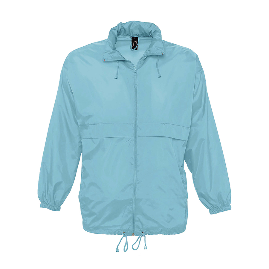 Ветровка водоотталкивающая унисекс SURF, бирюзовый-0
