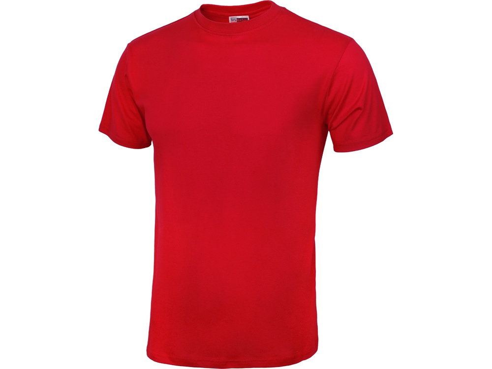 Футболка Club мужская, без боковых швов, красный-4