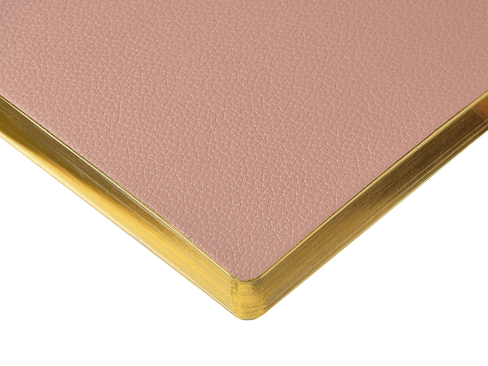 Ежедневник недатированный А5 Morandi. Пыльная роза с нашивкой, пыльно-розовый-4