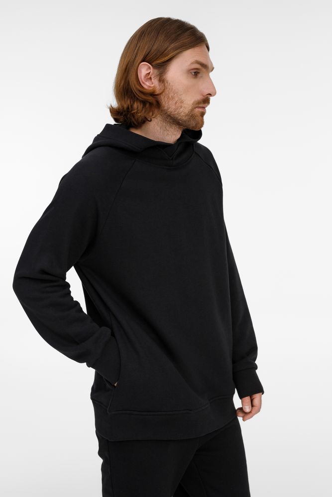 Худи унисекс H5, черное-4