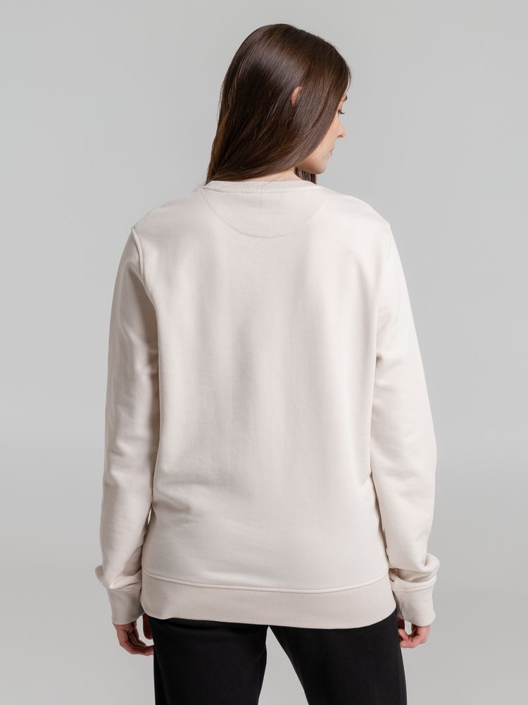 Свитшот унисекс BNC Inspire (Organic), молочно-белый-6