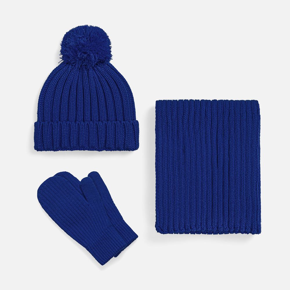 Варежки HappyGo, синие-2