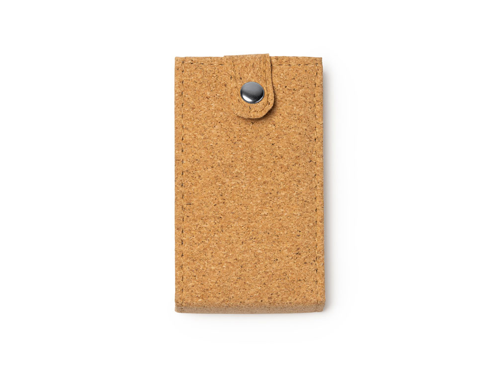 Маникюрный набор PODOX в чехле из пробки, серебристый/бежевый-5