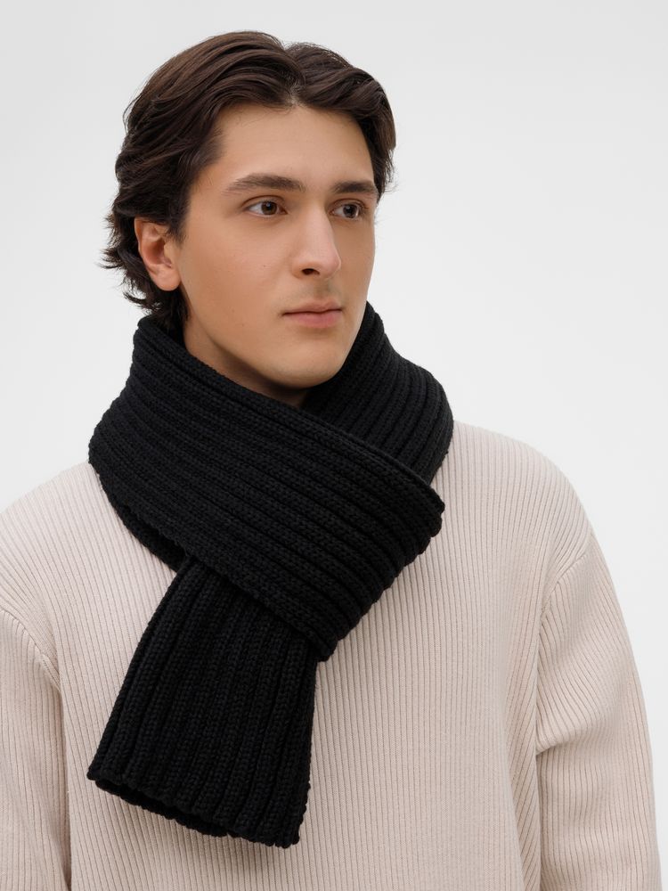 Шарф HappyGo, черный-3