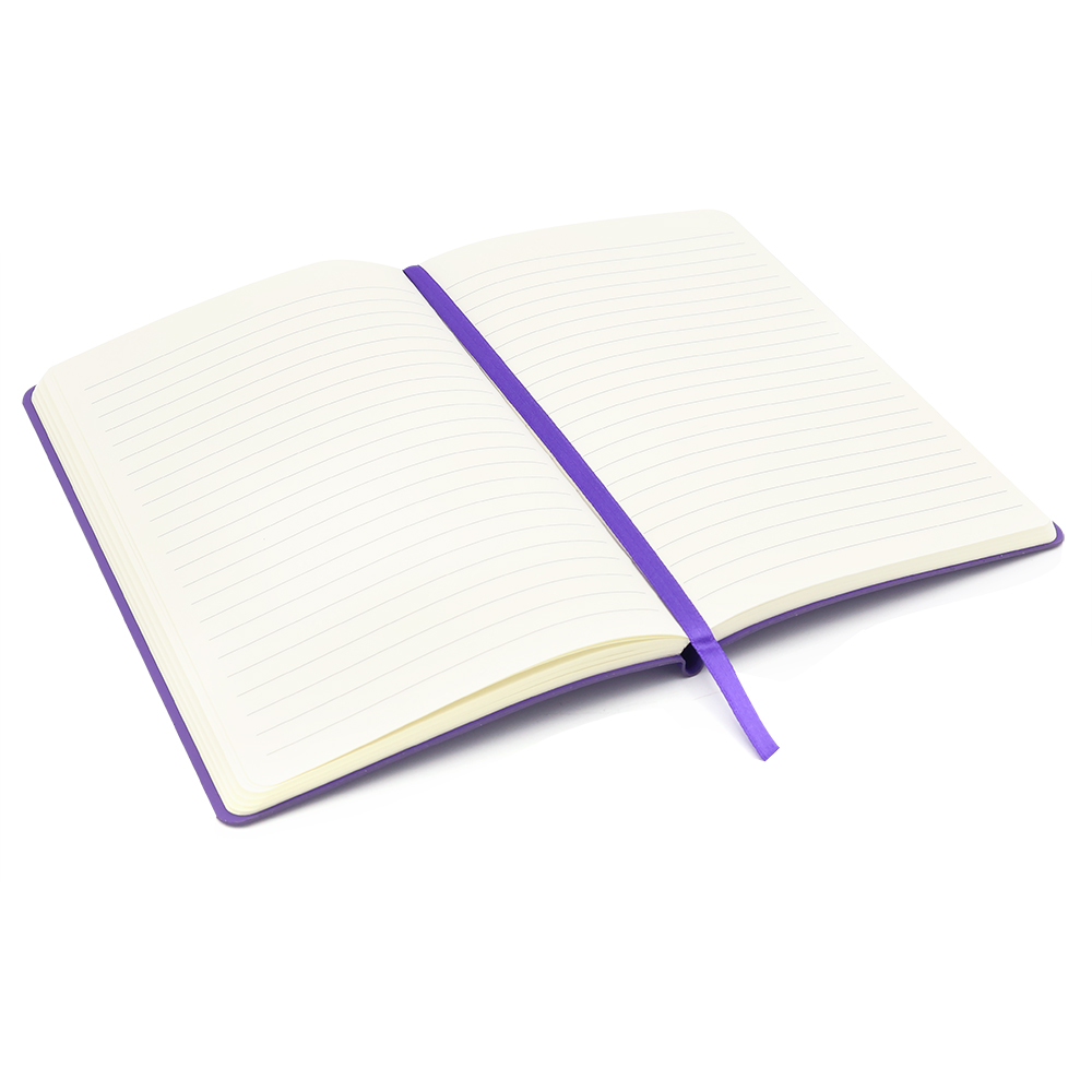 Блокнот A5 Molto в мягком переплёте, Фиолетовый-1