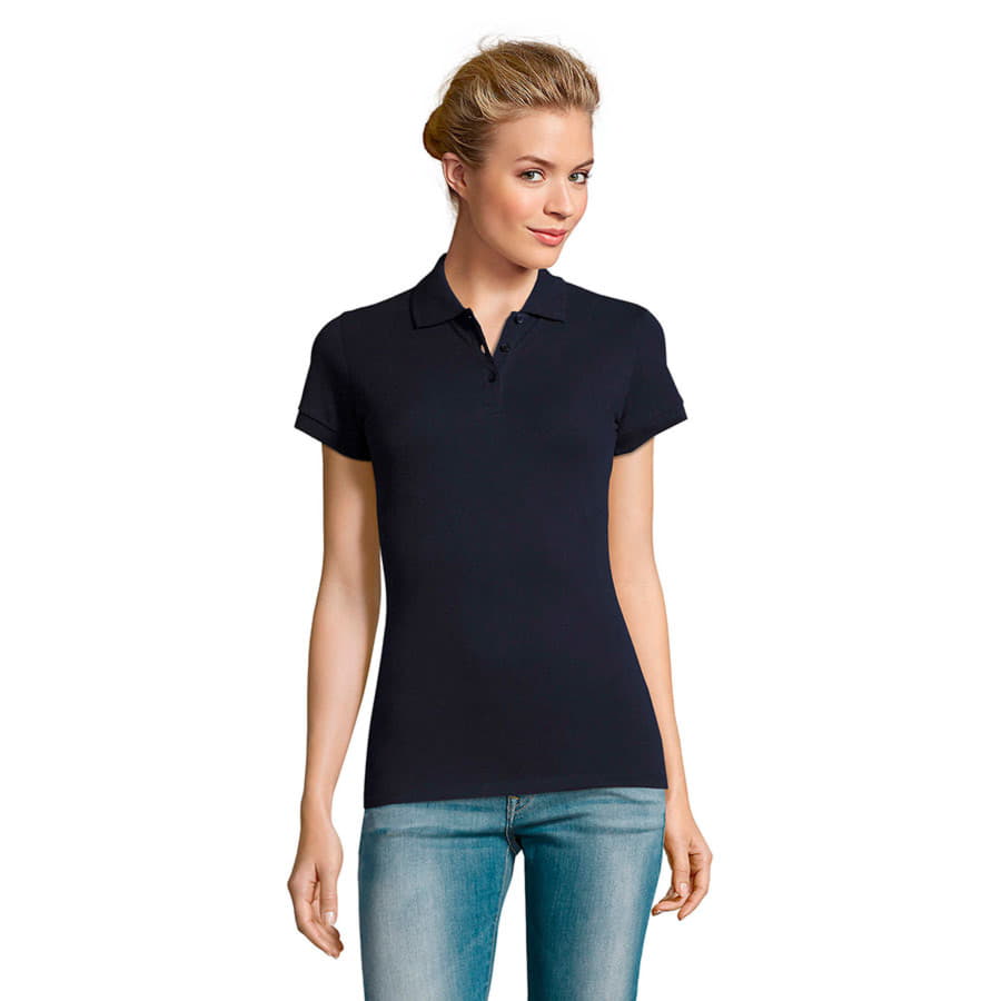 Поло женское PERFECT WOMEN 180, темно-синий-1