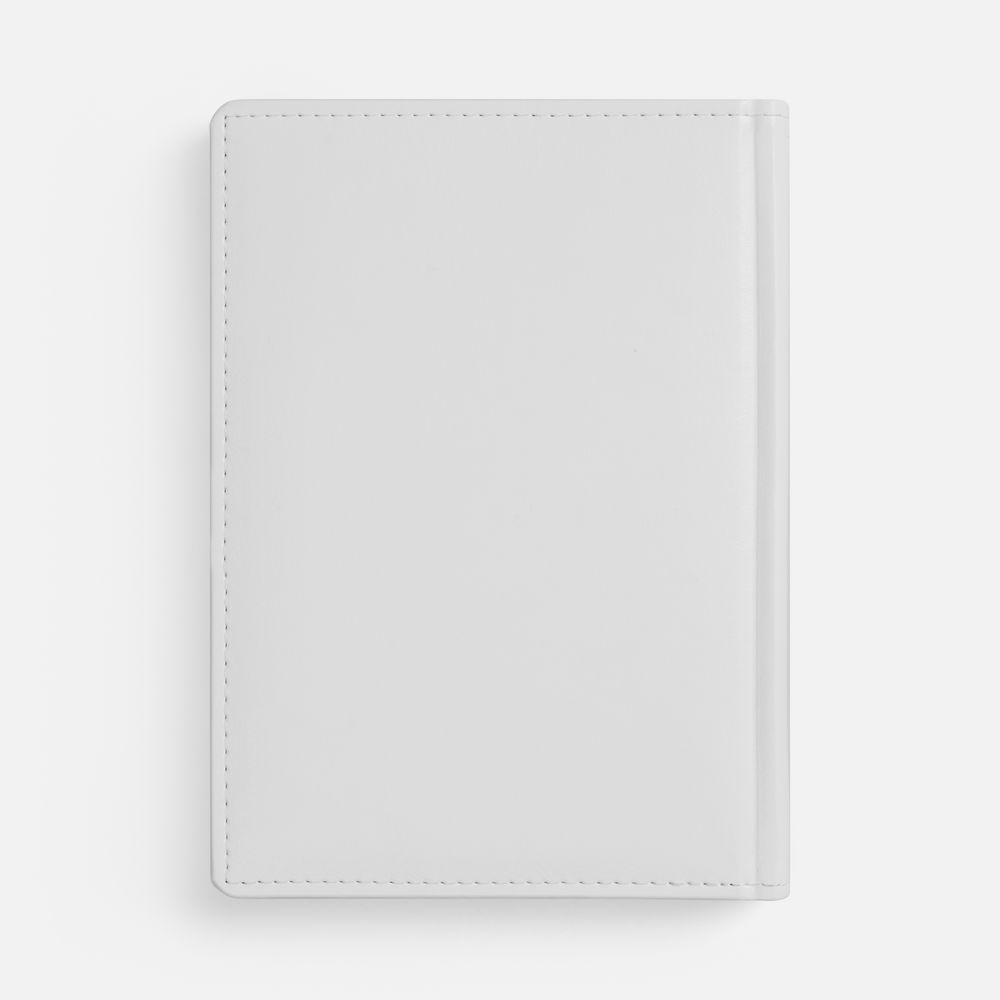 Ежедневник Nebraska, недатированный, белый-1