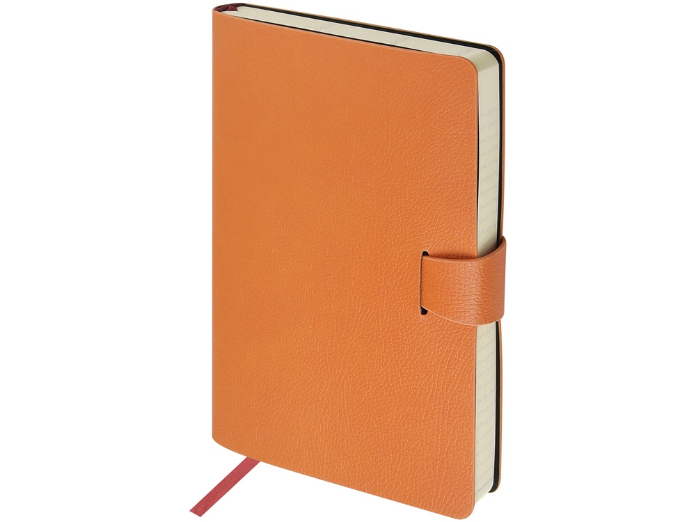Ежедневник недатированный А5 Megapolis Flex Smart, оранжевый-0