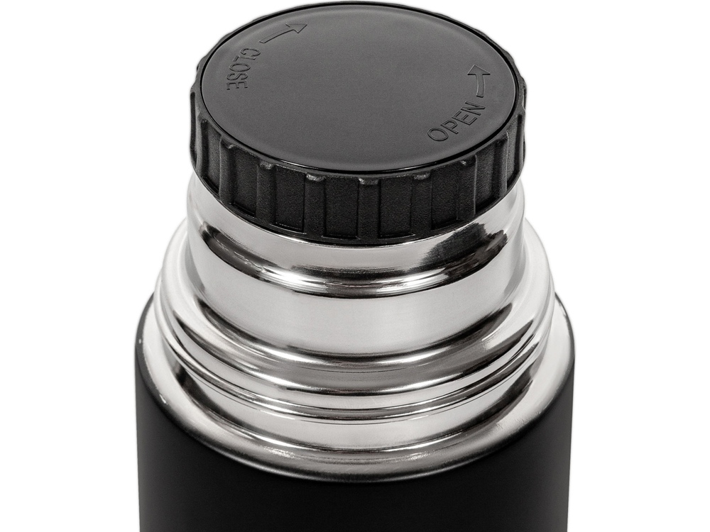 Термос Relaxika 101 (0,75 литра), черный (без лого)-3