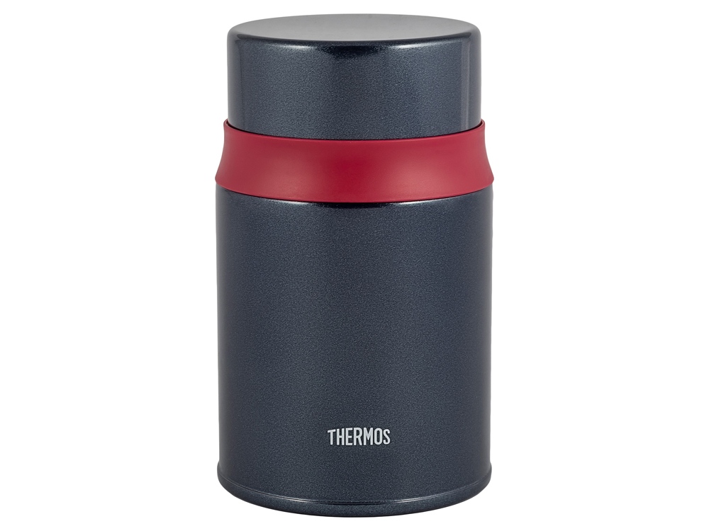 Термос из нерж.стали в комплекте с ложкой тм THERMOS TCLD-520S, синий-0
