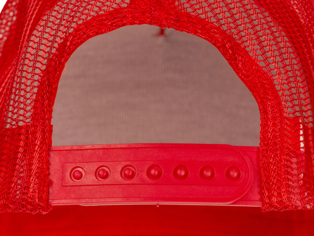 Бейсболка Kansas, красный-6