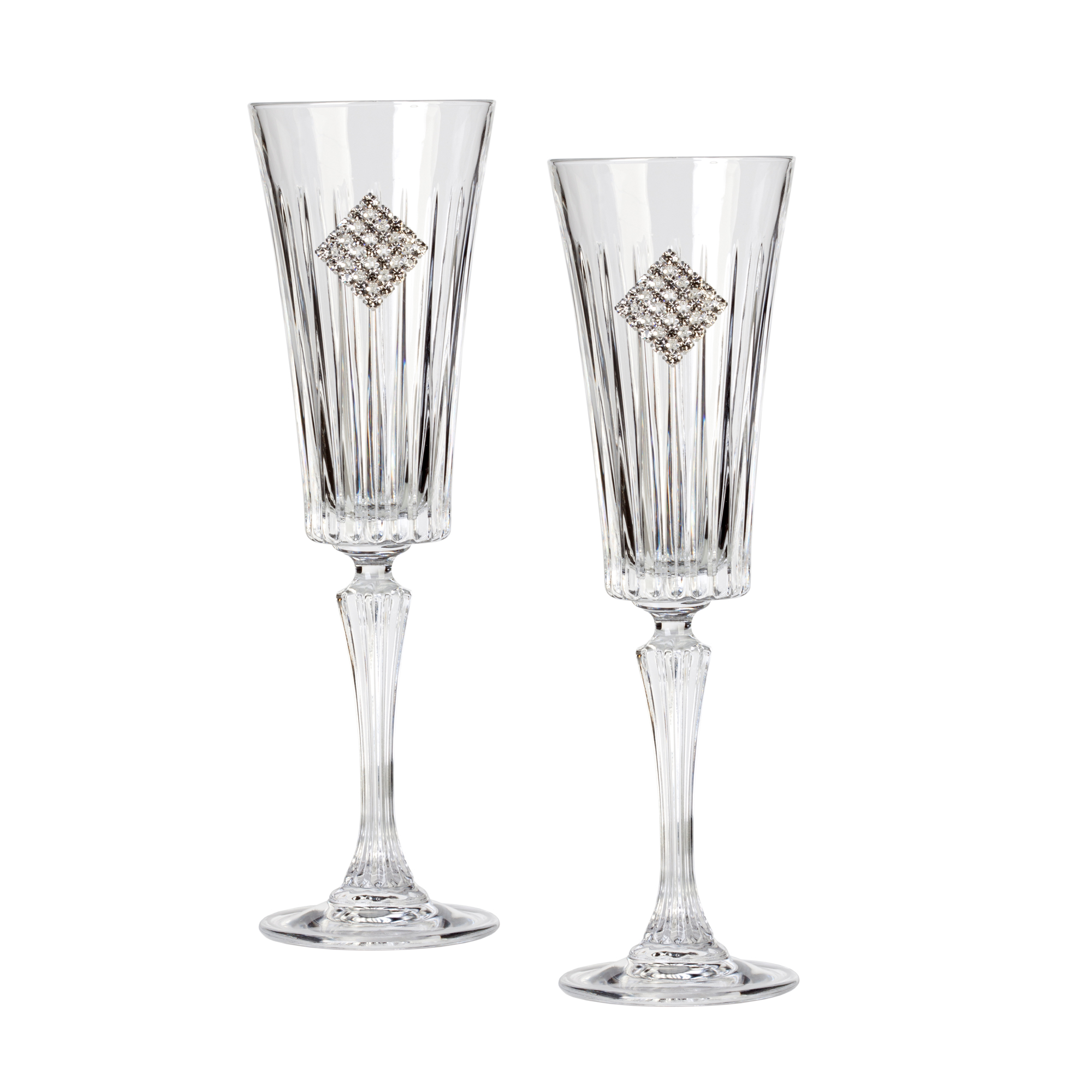 Набор для шампанского "Regina Rombo", 2 фужера-0