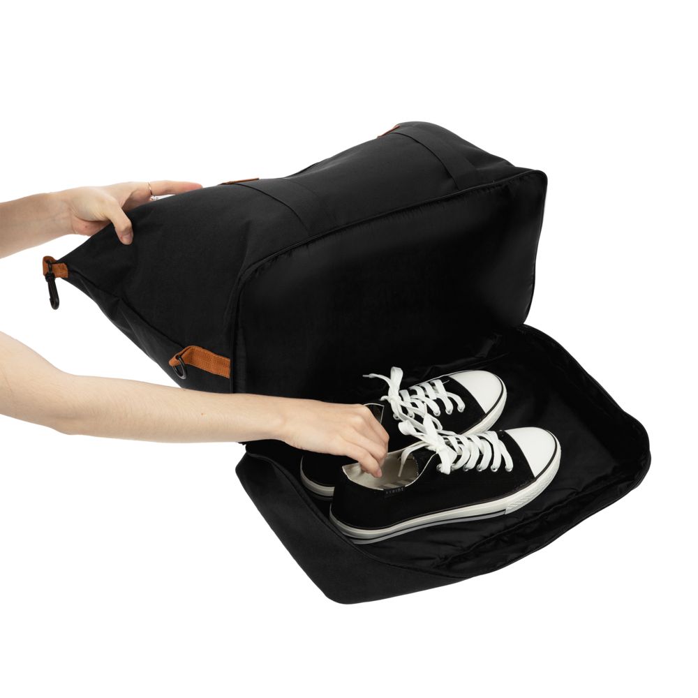 Сумка дорожная Incluso, черная-5