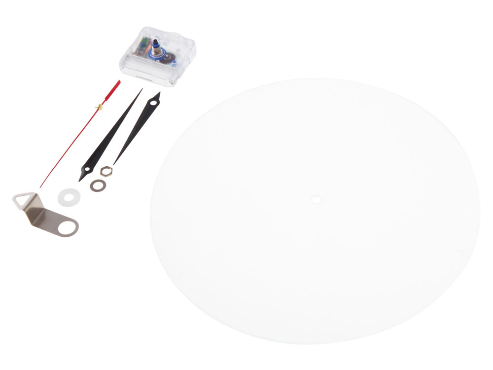 Часы настенные круглые из стекла 28 см Thames-5