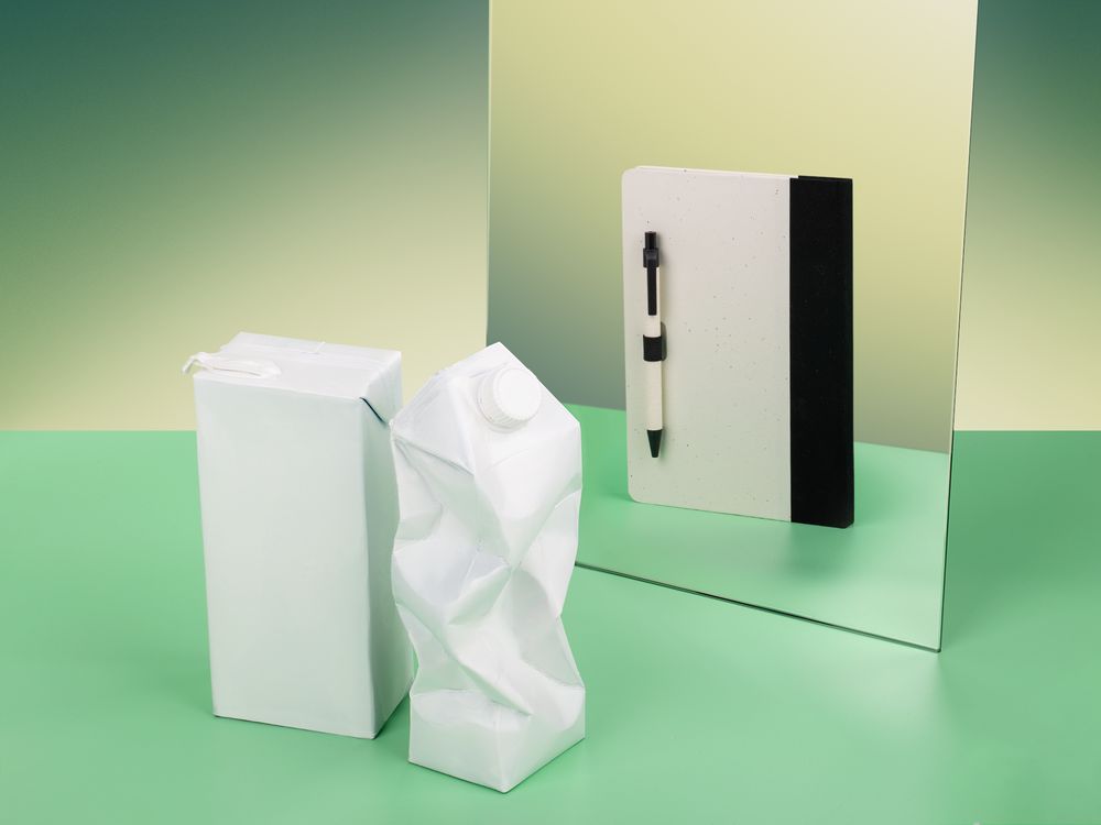 Ручка шариковая MilkMake, черная-3