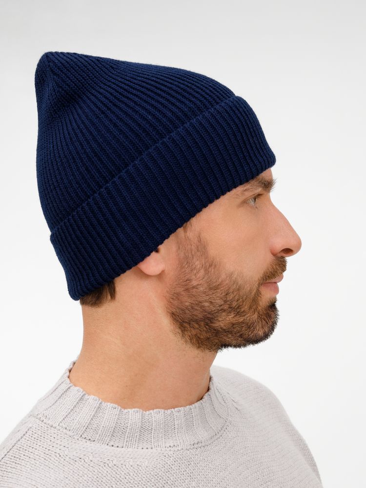 Шапка Nobilis Mono, темно-синяя-2