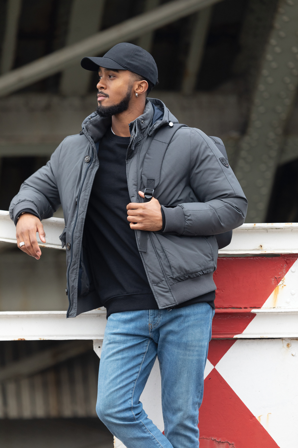 Бейсболка Impact из переработанного хлопка AWARE™, 6 клиньев, 280 г/м2-10