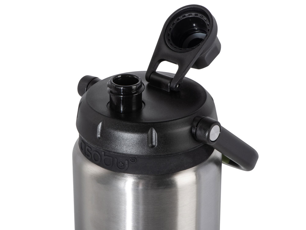 Вакуумный термос Canyon Jug из переработанной стали, серебристый, 1430 мл-3