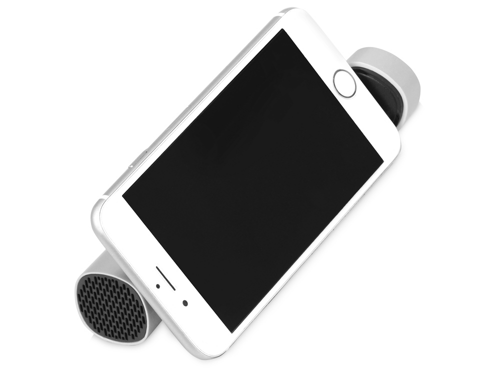 Портативное зарядное устройство Мьюзик, 5200 mAh, серебристый-3