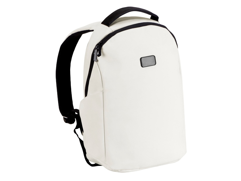 Рюкзак Sofit для ноутбука из экокожи, молочный-2