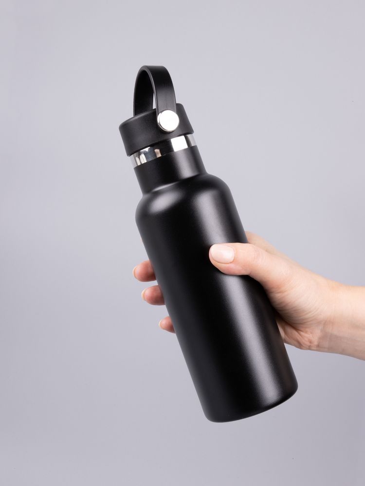 Термобутылка Bidon, черная-4