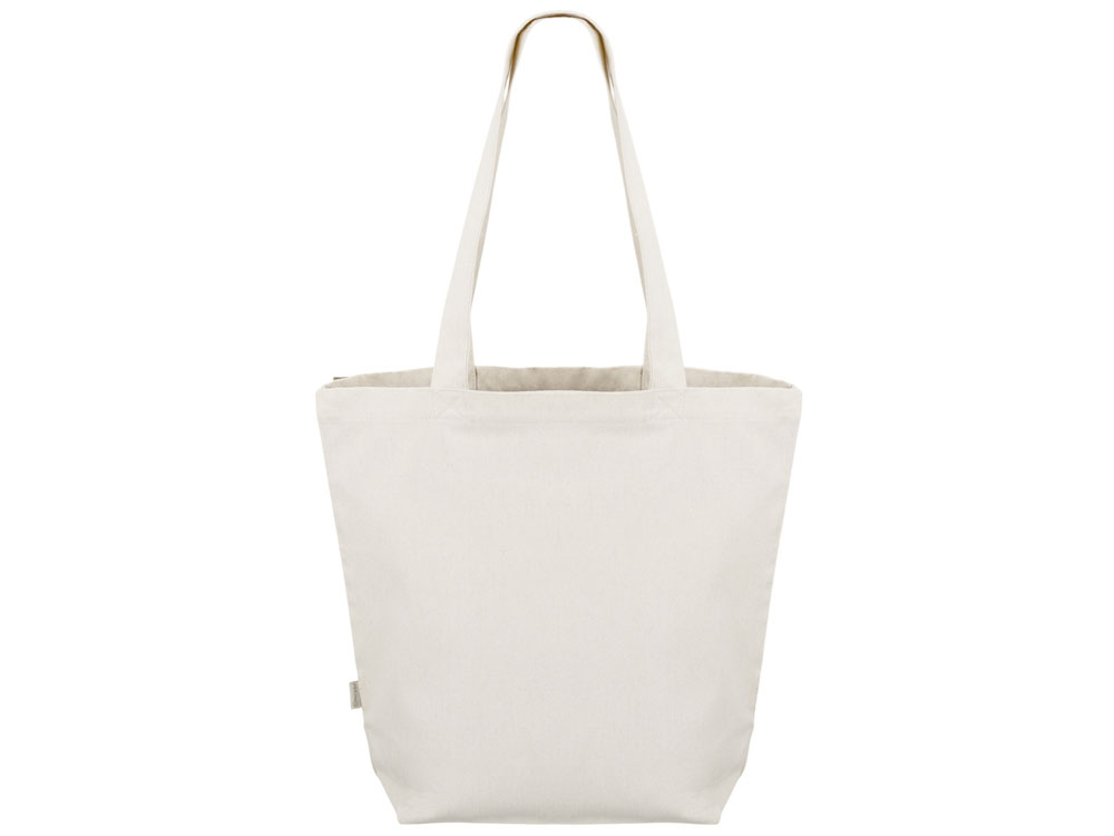 Сумка для шоппинга Cotton из переработанного хлопка 280 г, натуральный-1