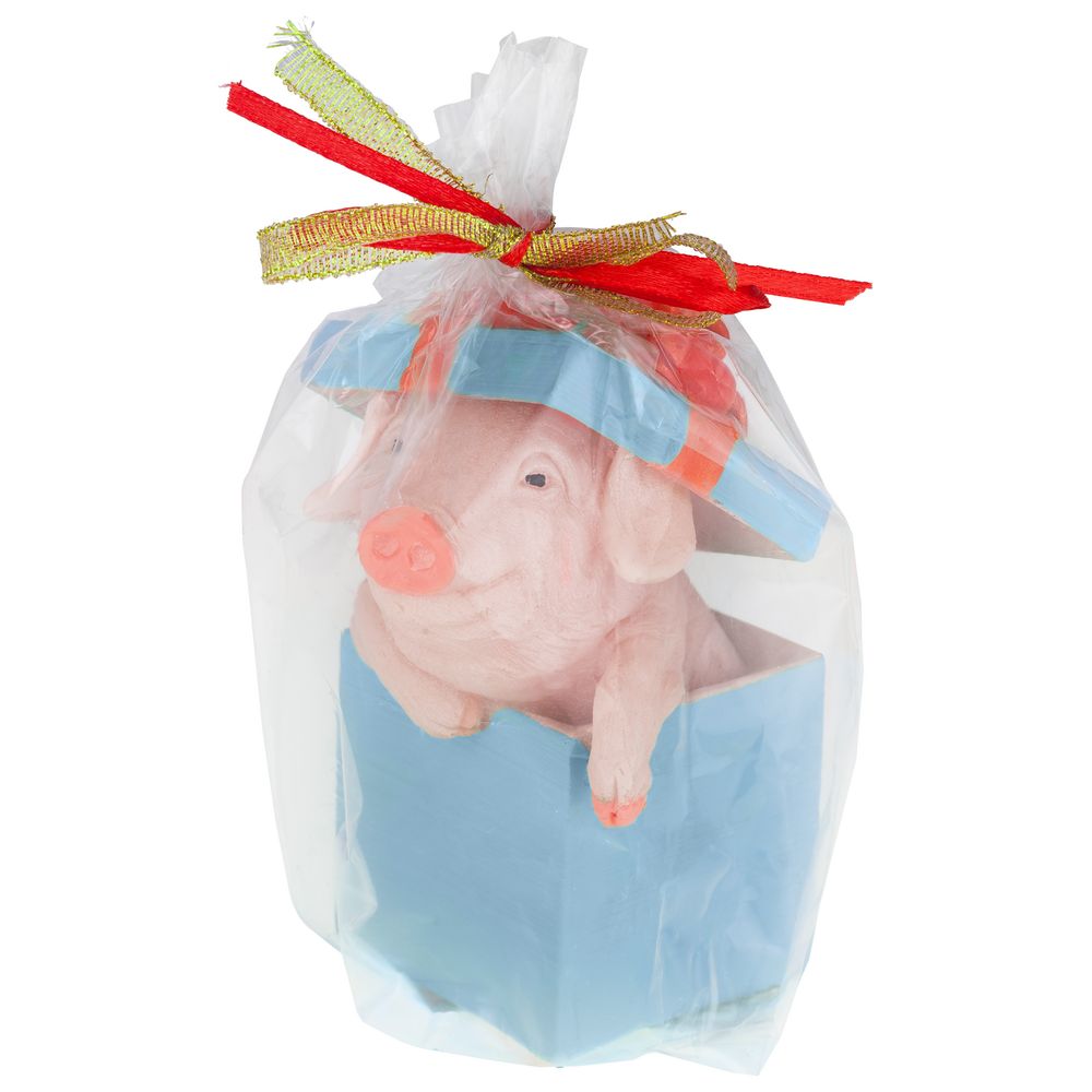 Свеча «Сюрприз», синяя-2