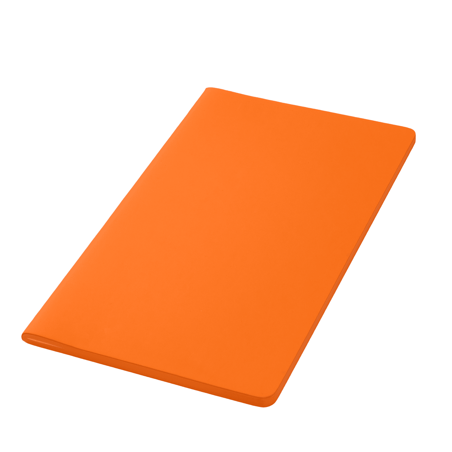 Блокнот Alpha slim, оранжевый-1