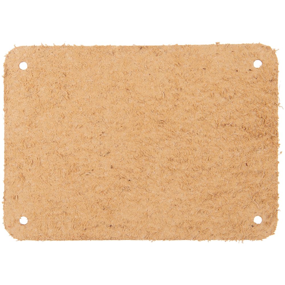 Лейбл кожаный Beta, XL, бежевый-2