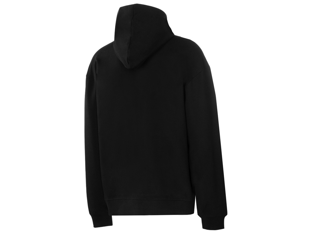Толстовка оверсайз с капюшоном на молнии Monaco, черный-10