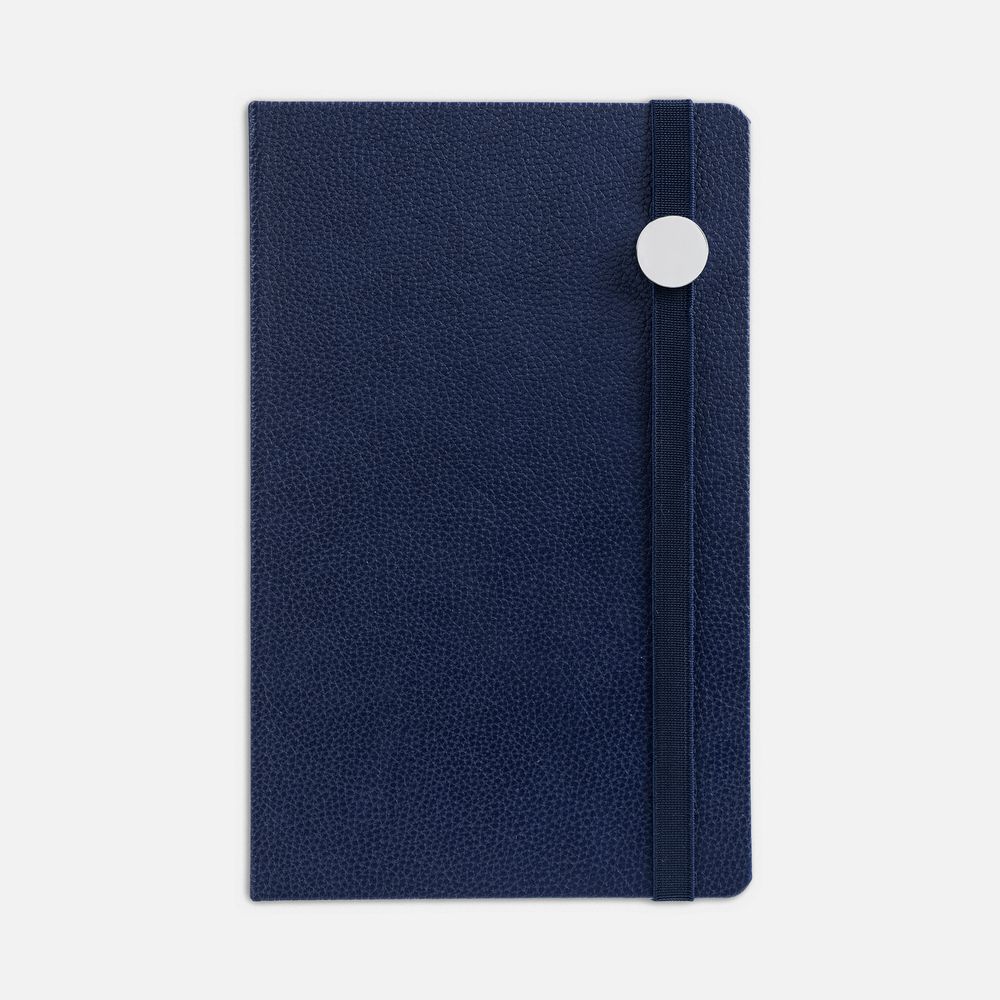 Ежедневник Nova Round, недатированный, темно-синий-0