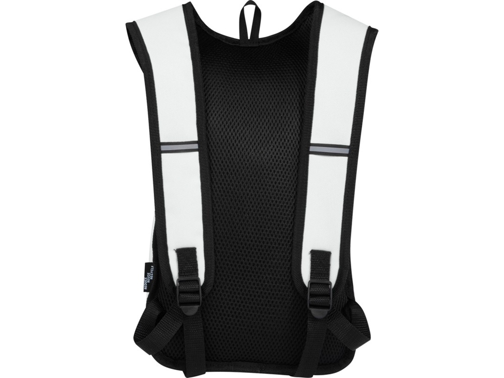 Рюкзак для прогулок Trails объемом 6,5 л, изготовленный из переработанного ПЭТ по стандарту GRS, белый-2