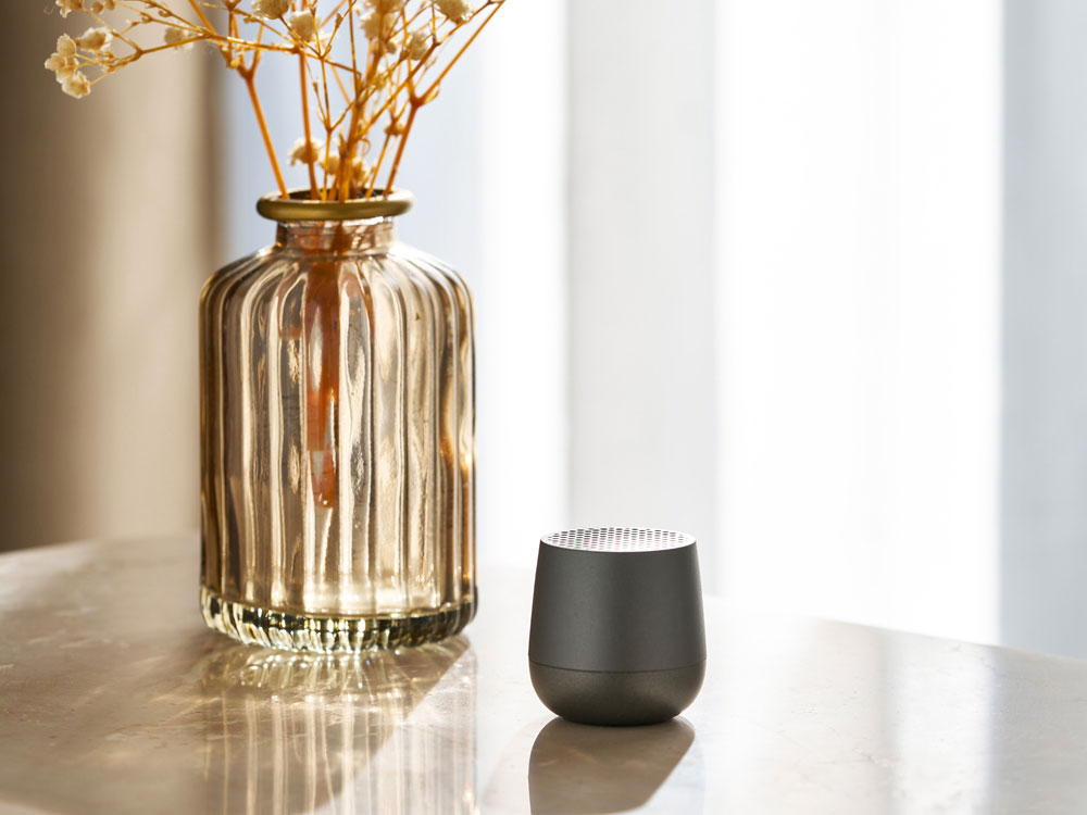 Колонка беспроводная Mino+, темно-серый-4