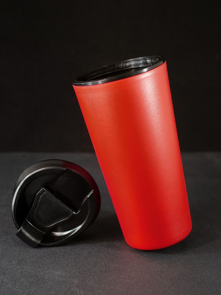 Термостакан Edda, красный-3