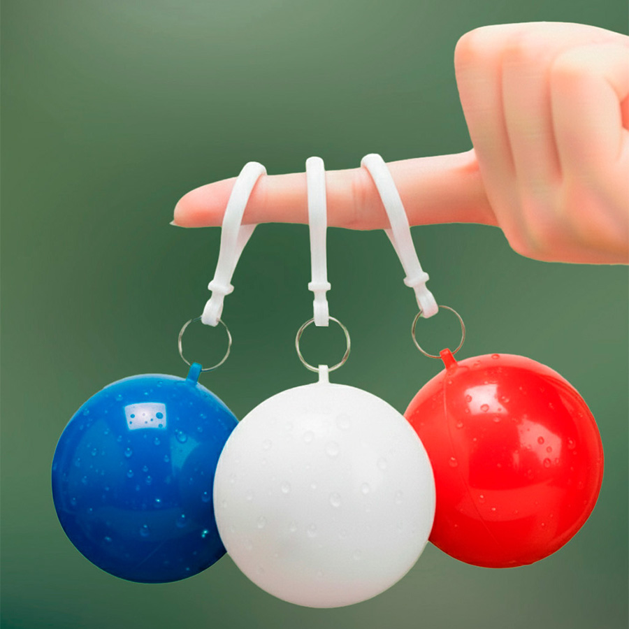 Дождевик PROMO, ярко-красный-3