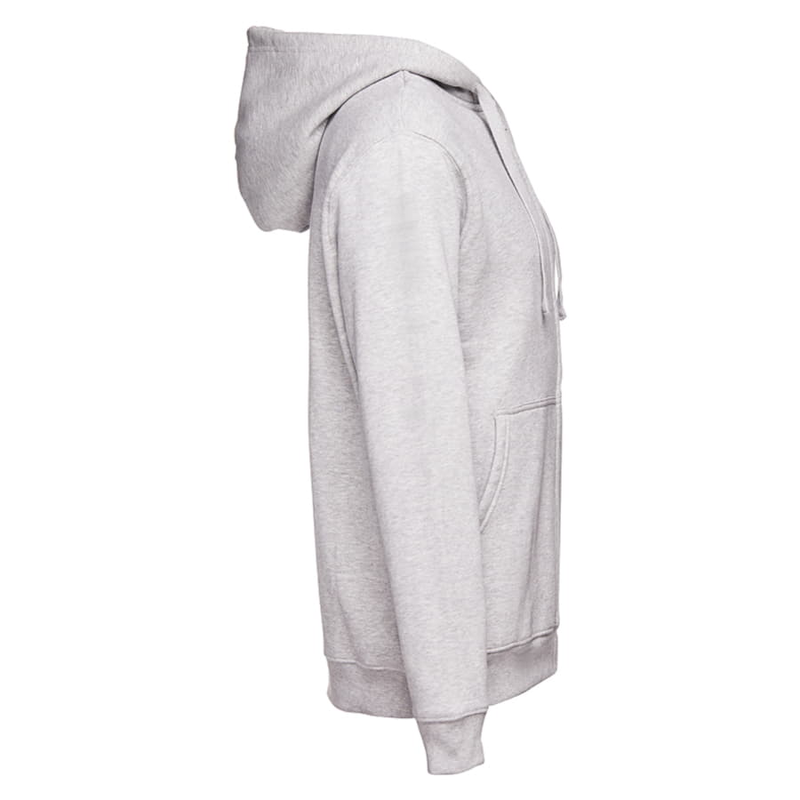 Толстовка мужская с капюшоном на молнии AMSTERDAM 320, серый меланж-4