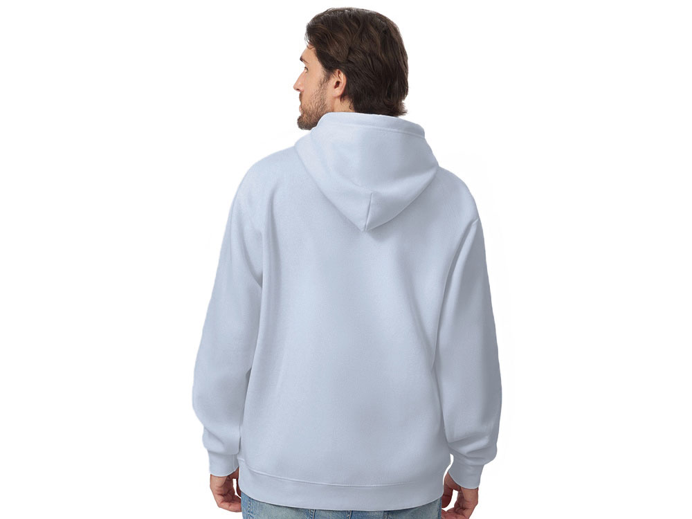 Толстовка с капюшоном оверсайз Lisbon унисекс, небесно-голубой-4