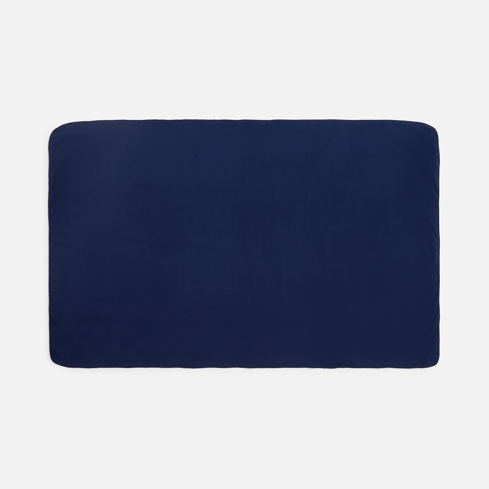 Флисовый плед Warm&Peace XL, синий-4