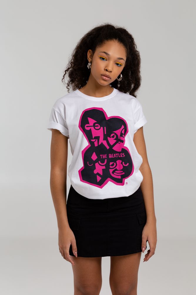 Футболка «Меламед. The Beatles», белая-4