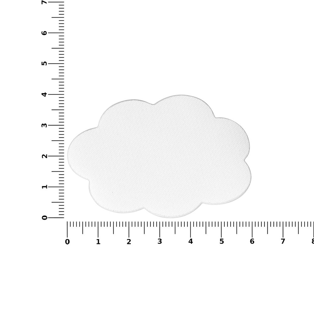 Наклейка тканевая Lunga Calum, L, белая-1