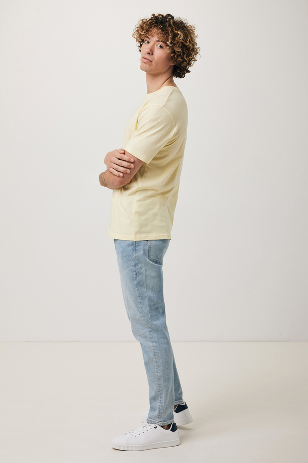 Футболка Iqoniq Brett из переработанного хлопка AWARE™, унисекс, 180 г/м²-6