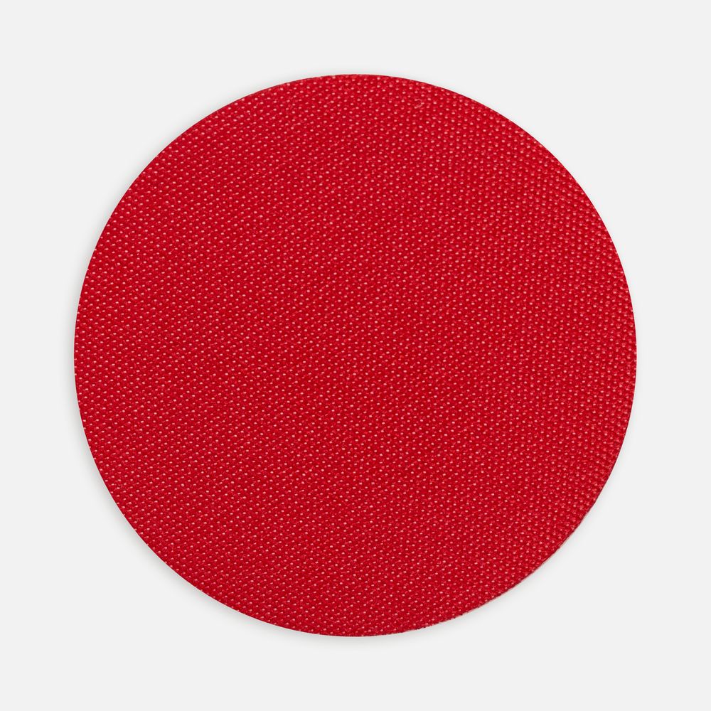 Наклейка тканевая Lunga Round, M, красная-1
