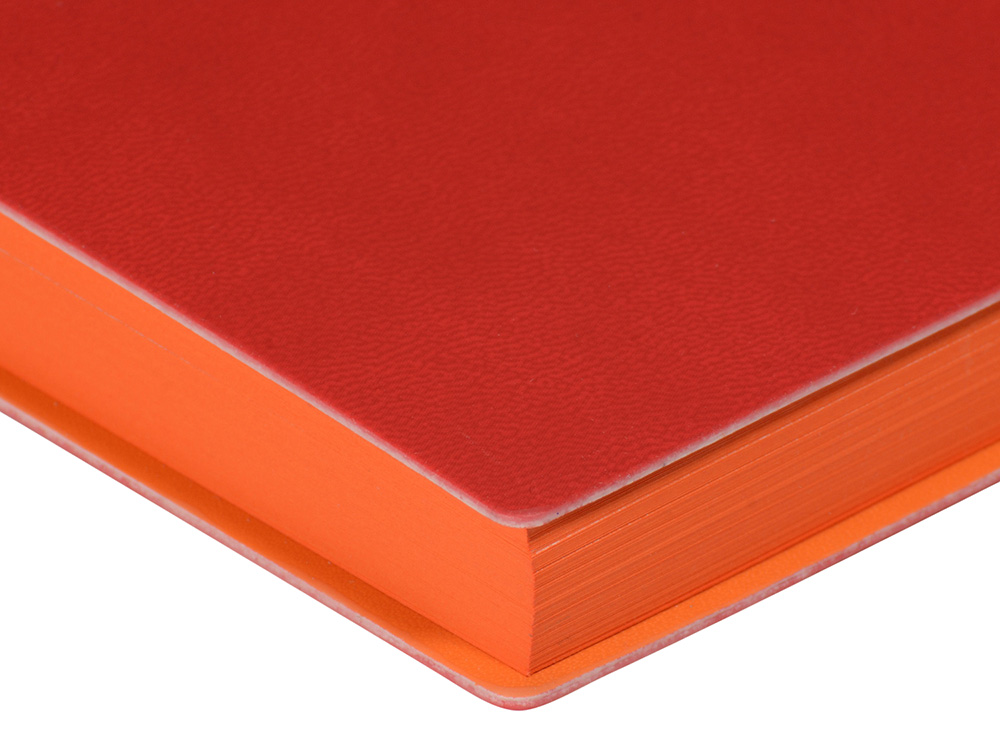 Ежедневник А5 недатированный Mercury, красный-4