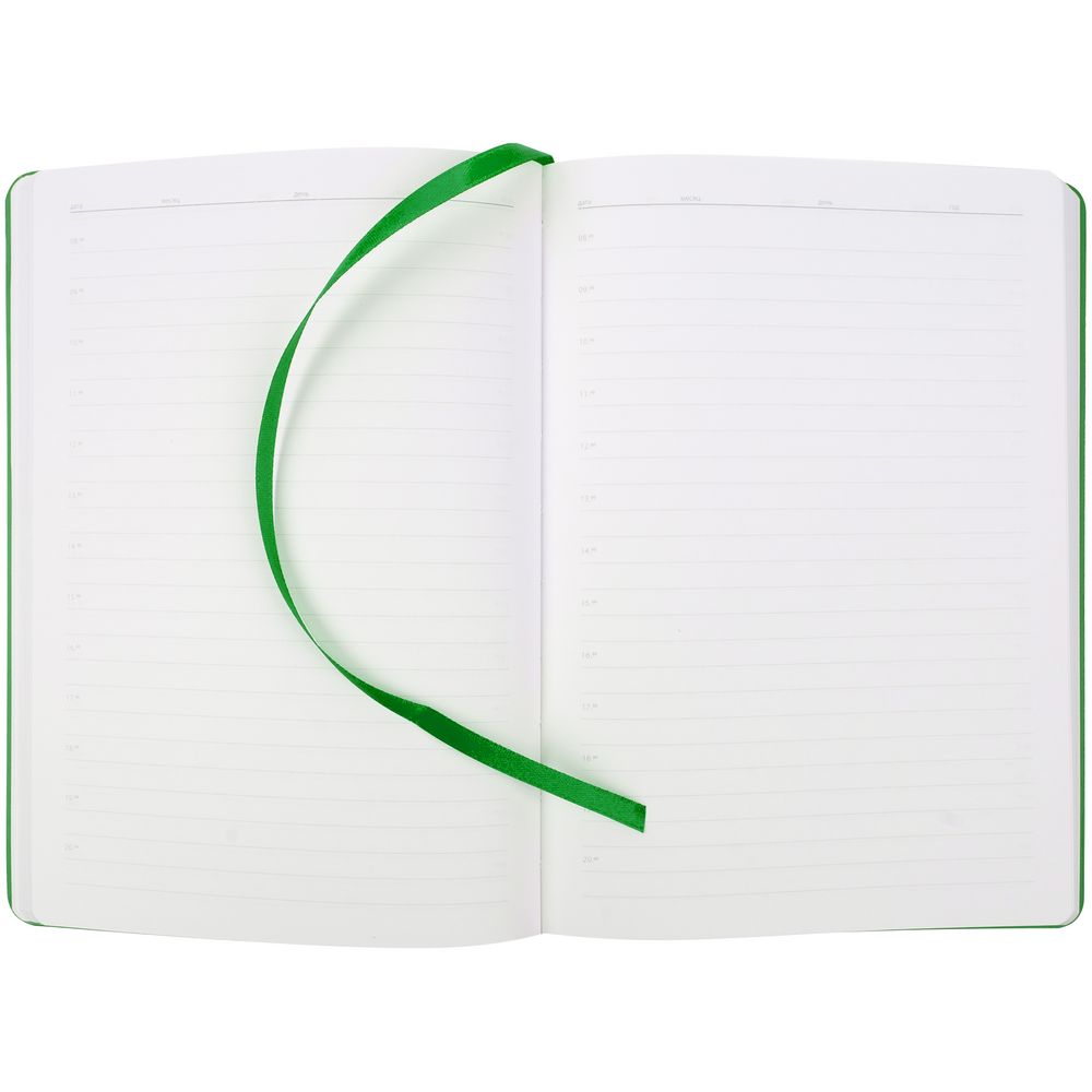 Ежедневник Tact, недатированный, зеленый-3