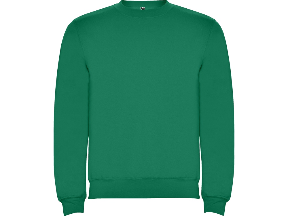 Свитшот с начесом Clasica детский, зеленый-0