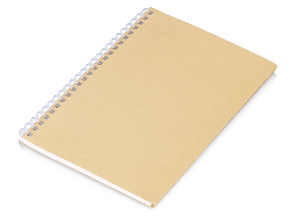 Блокнот на мягкой спирали А5 Sahara, 60 листов 70 гр/м2, натуральный-0