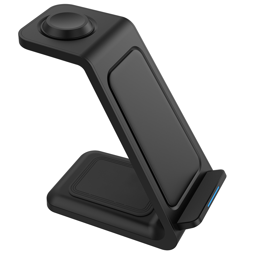 Беспроводное мультизарядное устройство Standy 15W, Черный-0