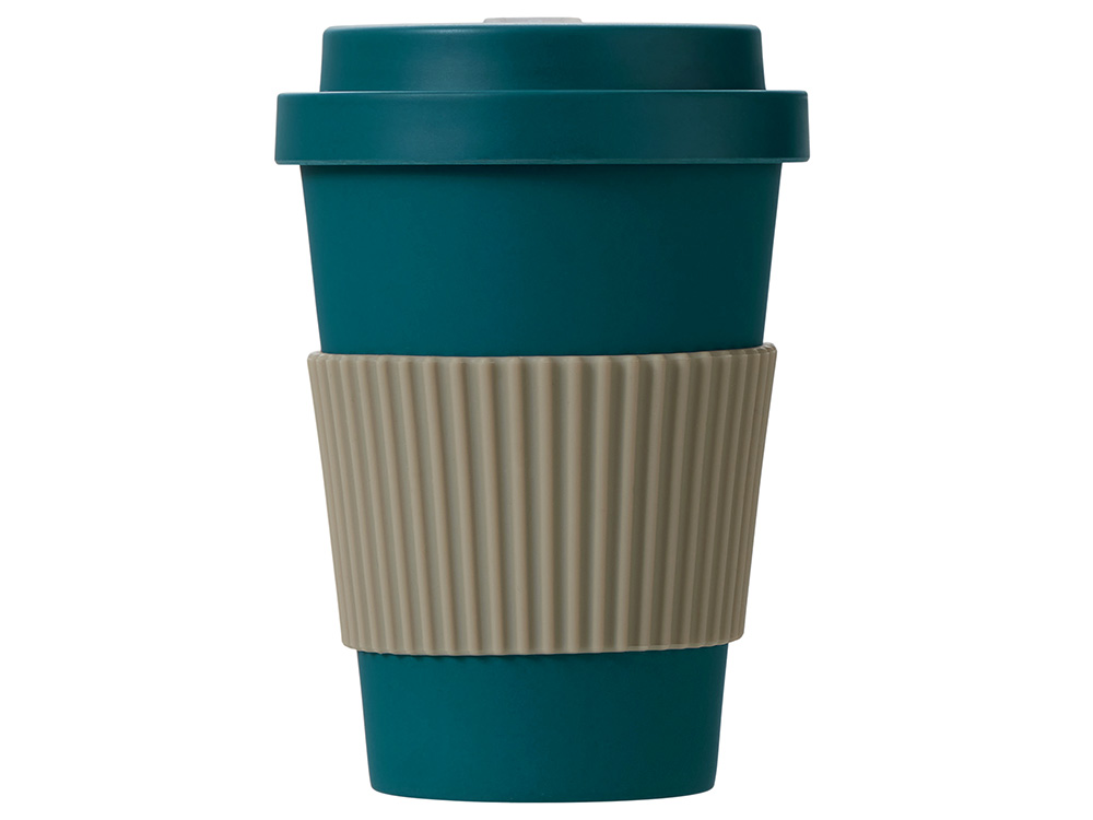 Термокружка Muffin из натуральных волокон, бензиновый синий-3